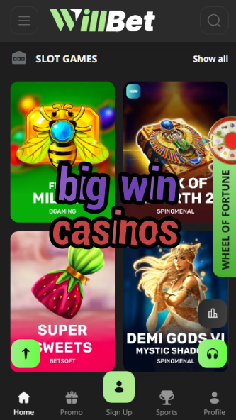 Big Win Casinos - Guaranteed Jackpots-www.bdqngd.com